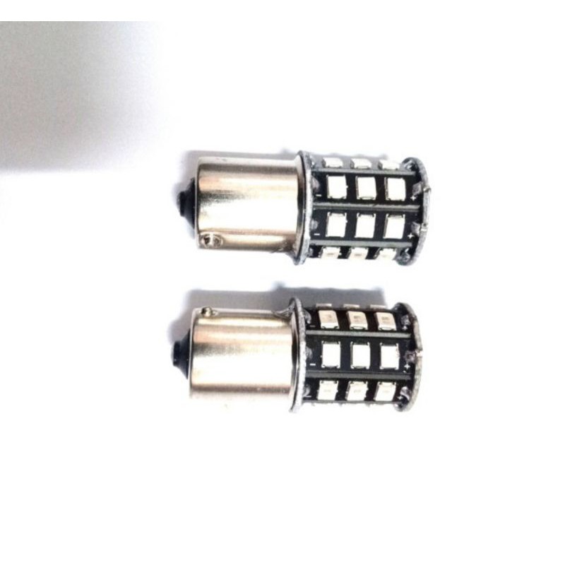 BOHLAM LED FLASH KEDAP KEDIP BOHLAM LED 12 VOLT KAKI 1   1 PACK ISI 2 PCS