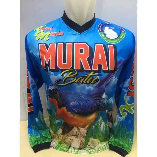 Premium koas  jersey burung kicau mania-baju burung kicau mania murai batu Berkualitas