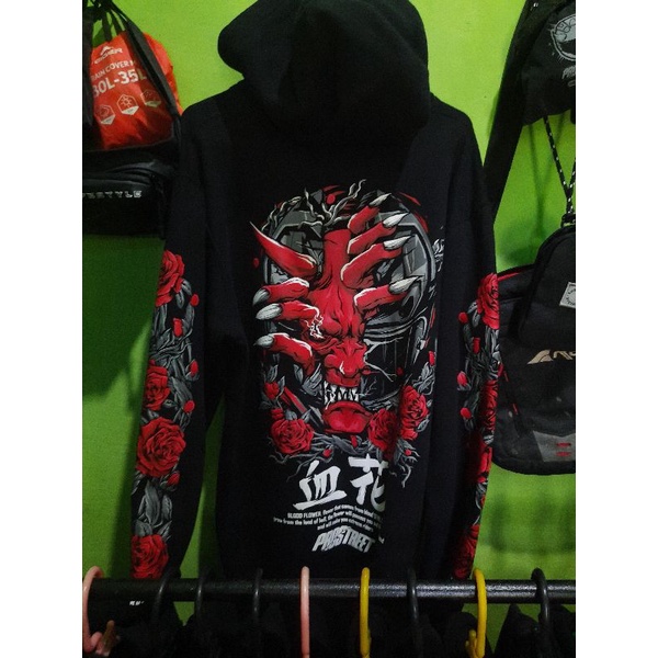 hoodie blood flower V1 size M