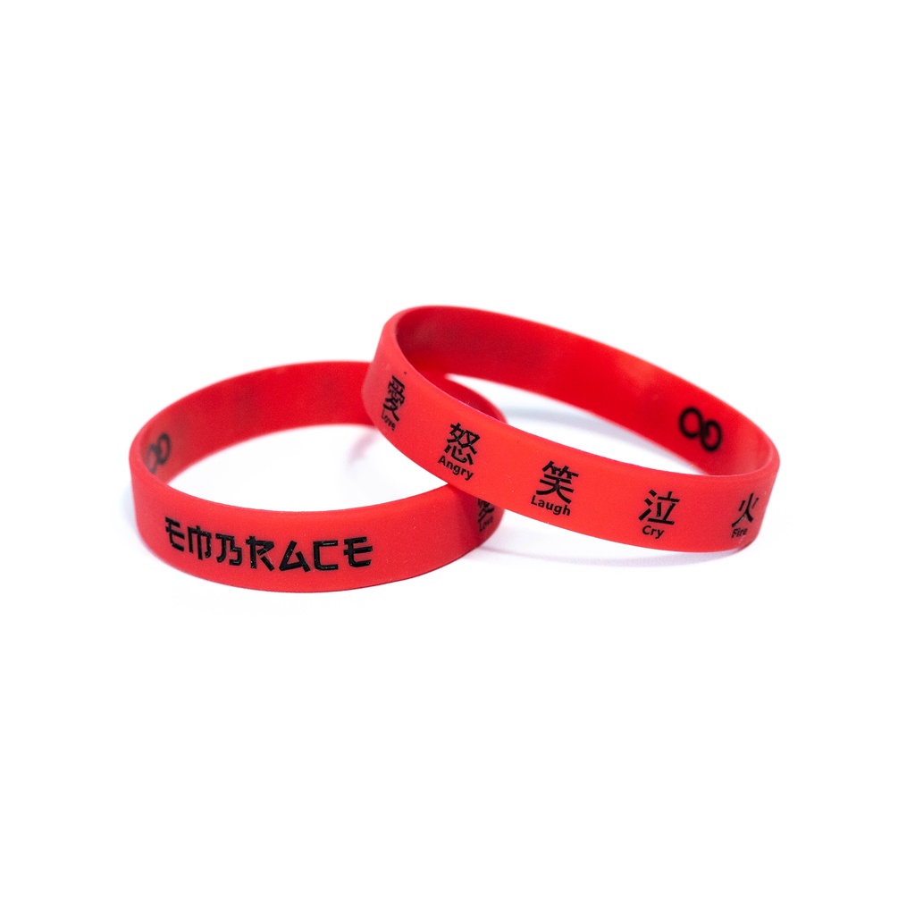 Embracelet &quot;Katana&quot; Wristband | Red