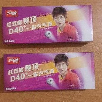 BOLA PINGPONG DHS D40+ 1 BINTANG 1. DHS 1 STAR. ORIGINAL.