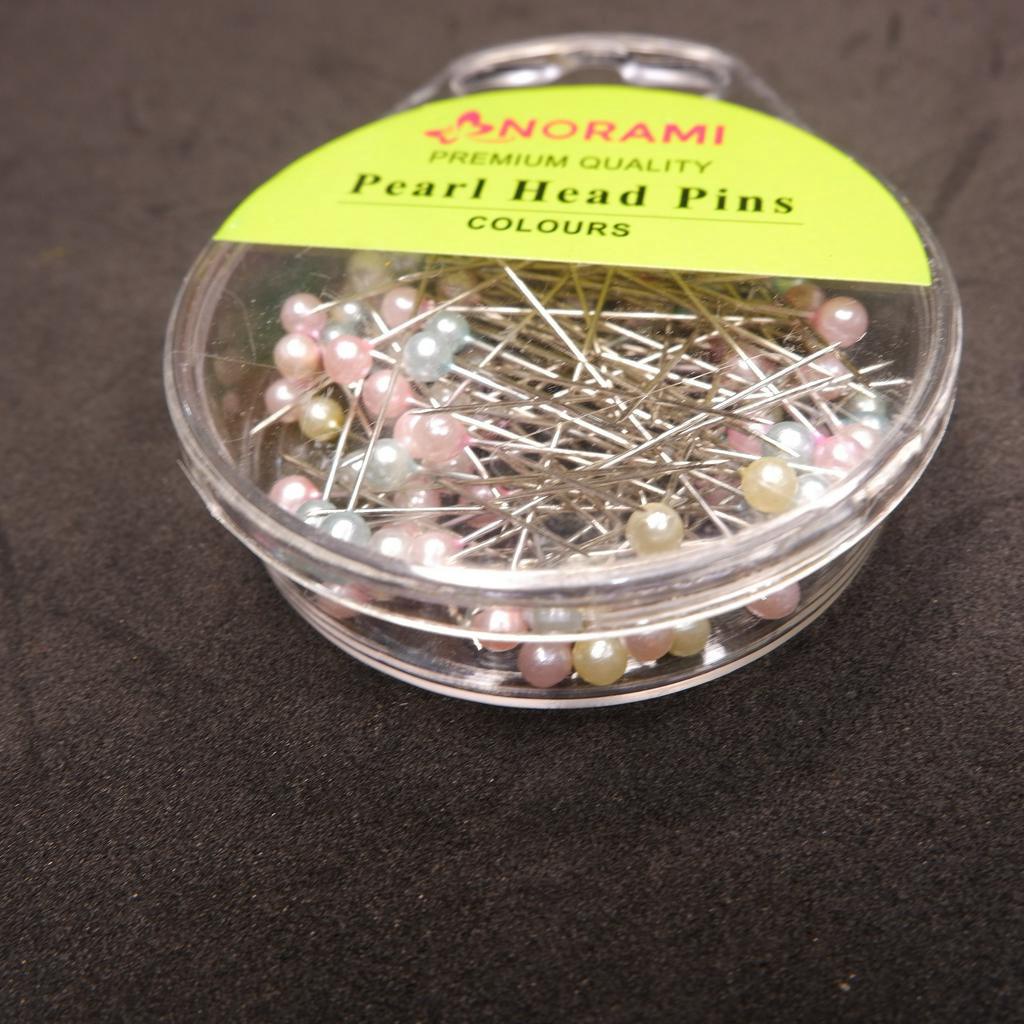 Jarum pentul pastel/ silver besar kecil untuk jiab