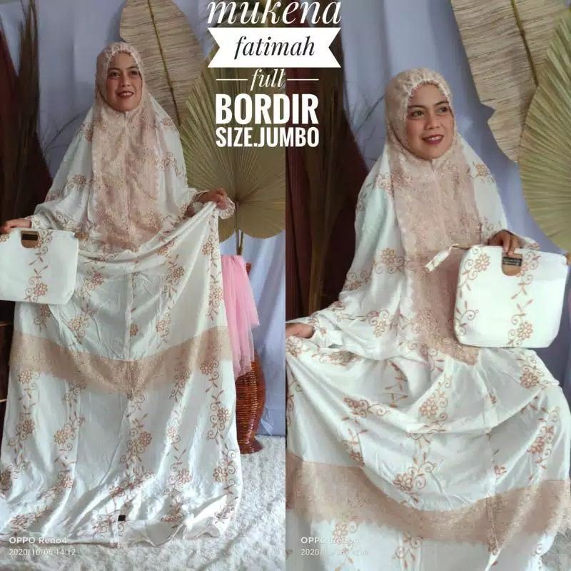 MUKENA FATIMAH TERUSAN JUMBO PREMIUM...