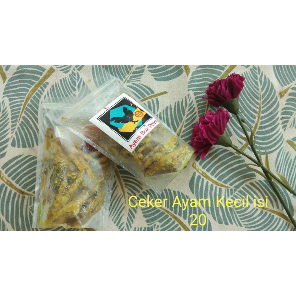

Ceker Ayam Box Presto isi 20 + sambel