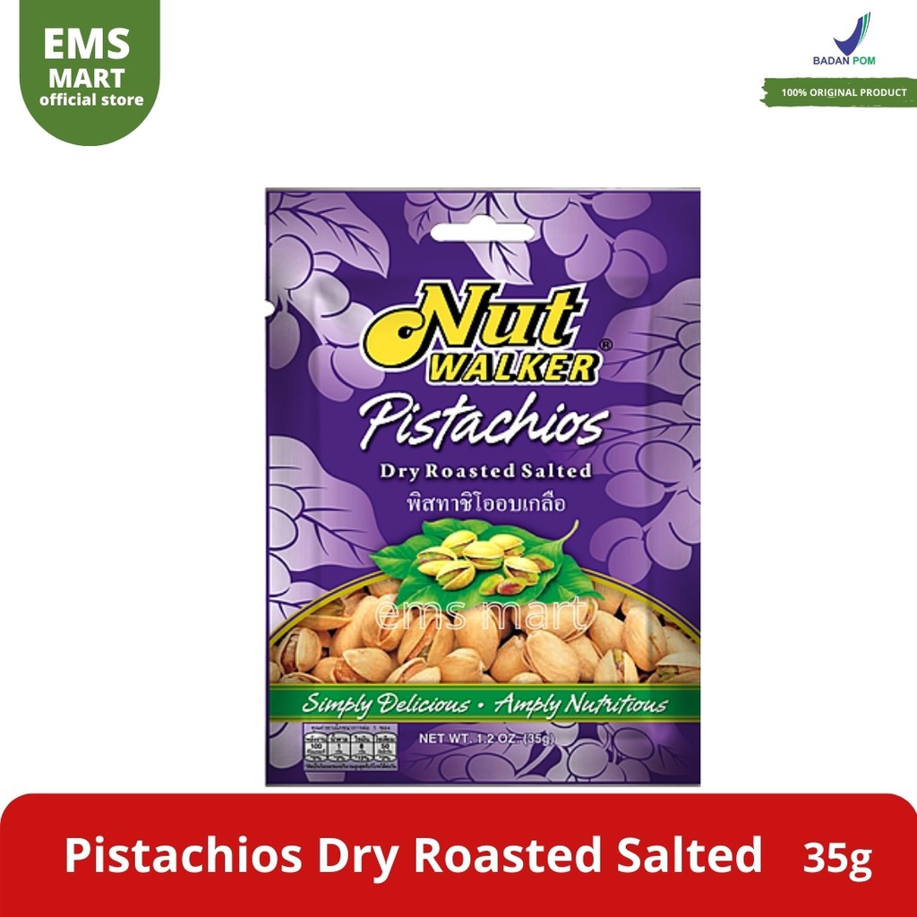 

Nut Walker Dry Roasted & Salted Pistachios