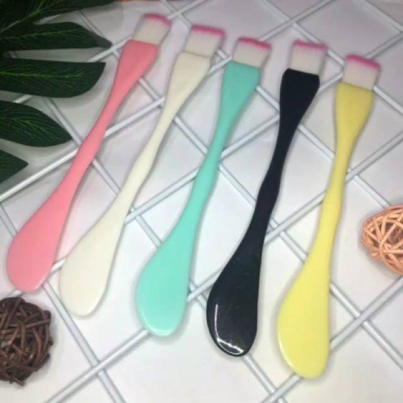 SPATULA 2in1 KUAS MASKER / SPATULA KUAS MASKER / SPATULA KUAS