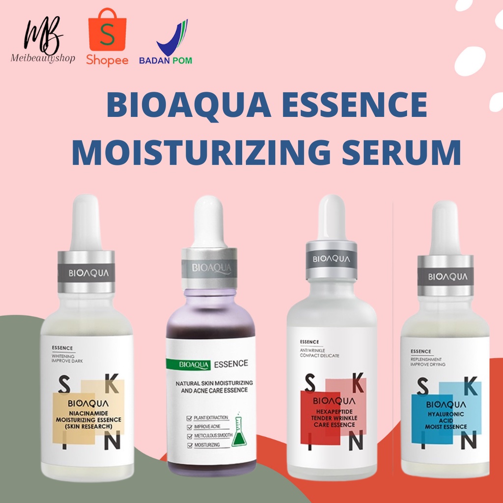 BIOAQUA Serum Moisturizing Essence 30ml Niacinamide/Hyaluronic Acid/Acne Care