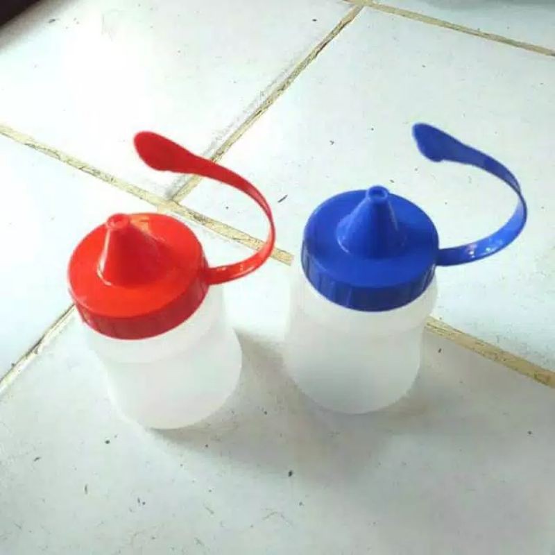 BOTOL KECAP PERANCIS KECIL 350 ML / BOTOL SAOS / BOTOL MAYONES / BOTOL MINYAK