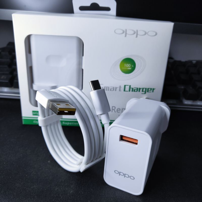 Original Super Vooc Micro Usb dan Tipe C Type C Support Fast Charging