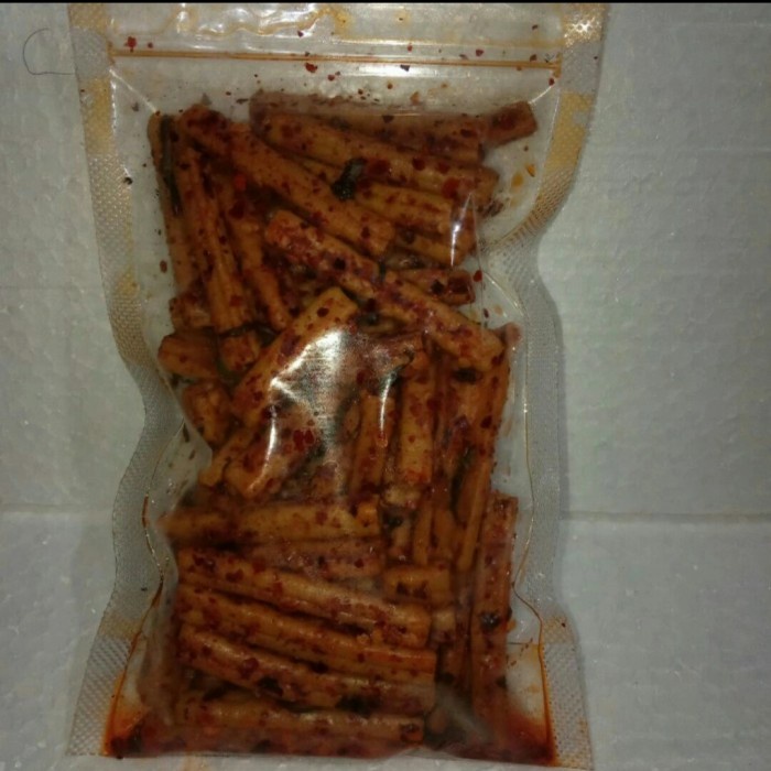 

seblak noni noni kering bantat ekstra daun jeruk 250 geram - Pedas, 250 geram