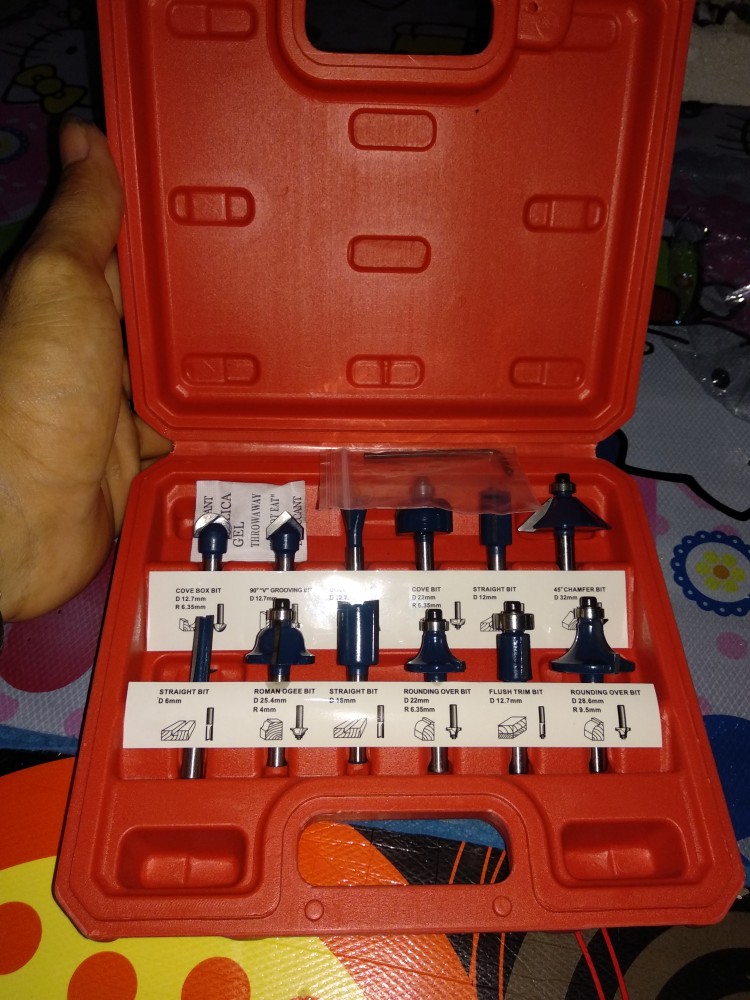 Jld Tool Mesin Profil Kayu Trimmer Router Mt370