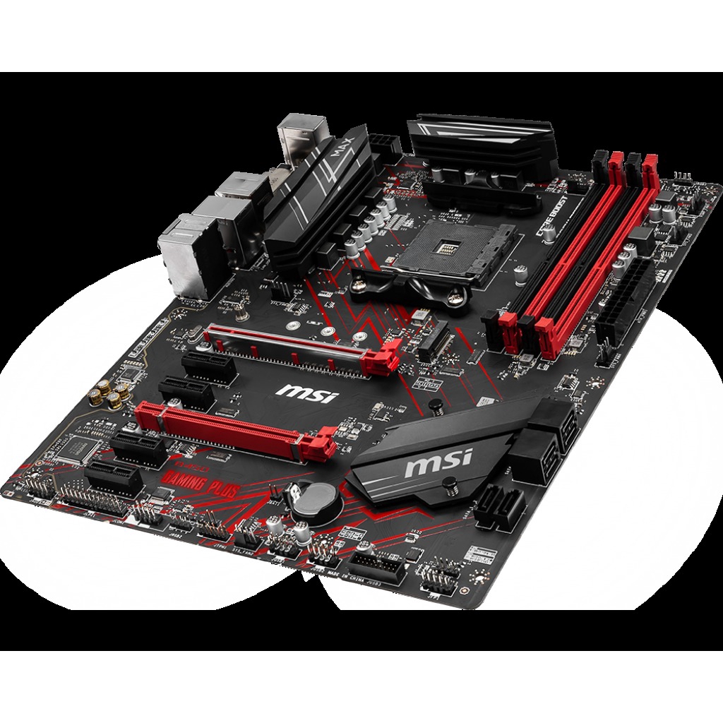 Motherboard MSI B450 Gaming Plus MAX AM4 B450 DDR4 USB3.2 SATA3