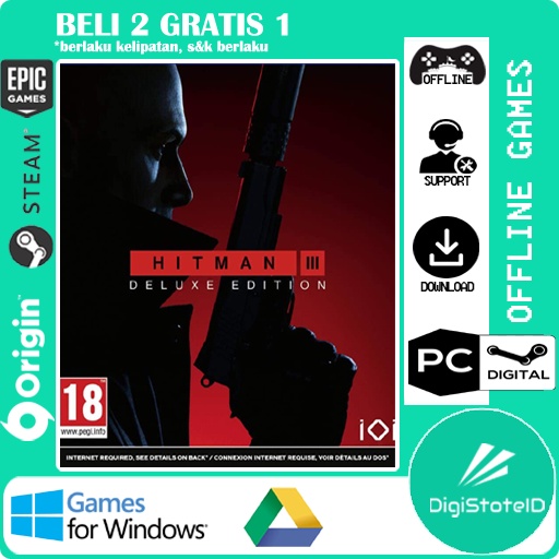 Hitman 3 Deluxe Edition - Game PC