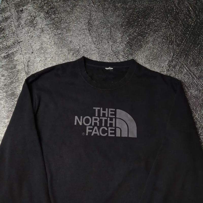 crewneck the norh face tnf second size Xl fit XXl