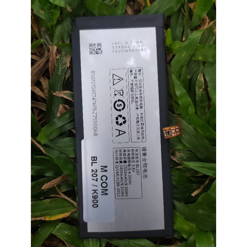 Baterai Batre Lenovo K900 Tipe BL207 BL-207 Original Batre Battery Lenovo