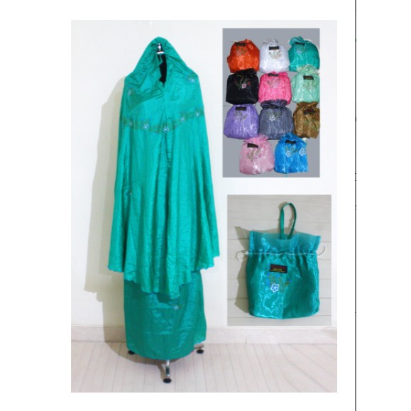 Mukena Parasut Bordir