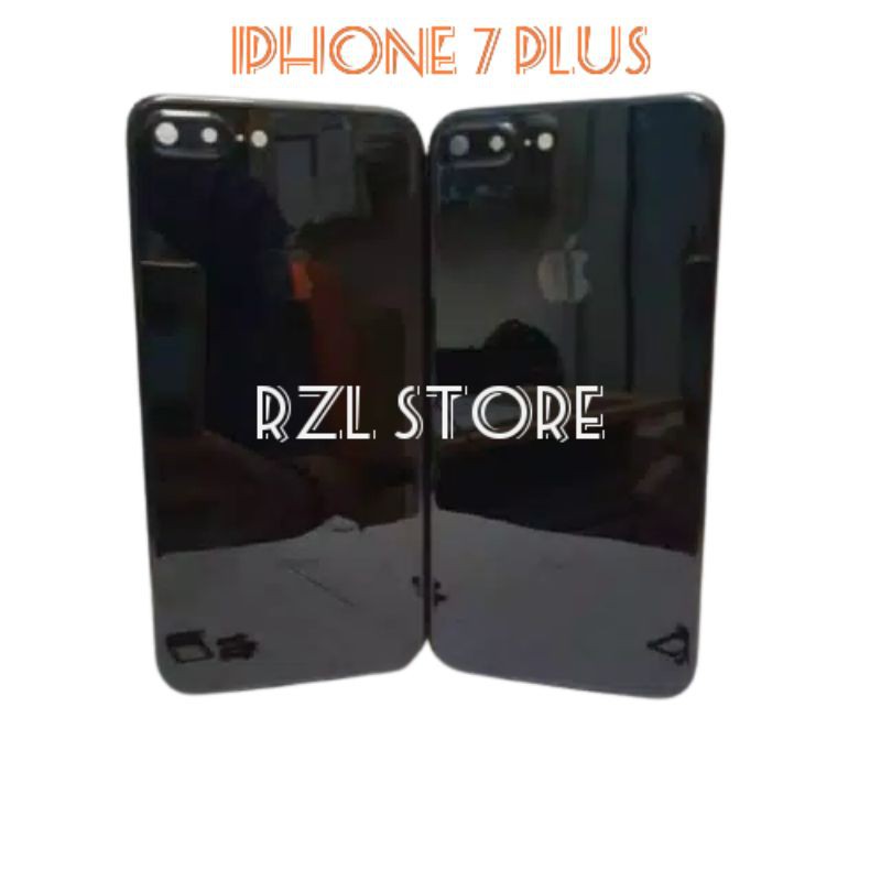CASING/ BACK KESING /HOUSING APPLE/ IPHONE 7 PLUS/ IPHONE 7+ /7PLUS /JET BLACK/ ORI..