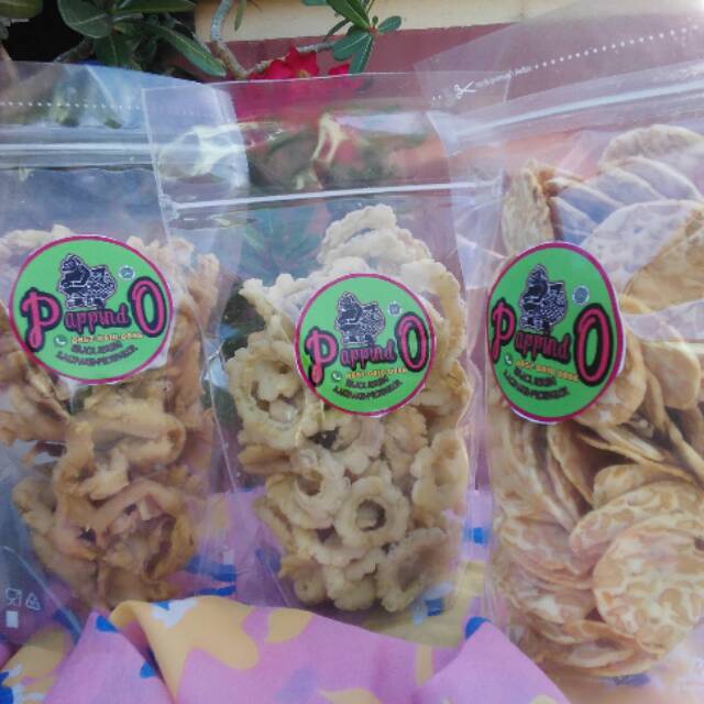

Keripik pare,keripik tempe pappindo