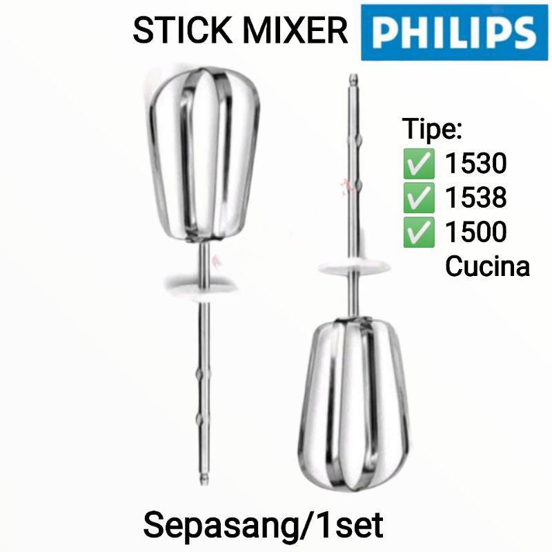 Stick mixer / kocokan mixer PHILIPS. 
Khusus Mixer PHILIPS
CUCINA
1530
1538
1500 DLL