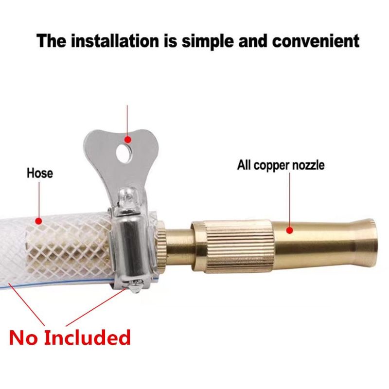 Semprotan Tembaga Kuningan Semprotan Air Lurus Kuningan Semprotan Air Taman Semprotan Air Cuci Motor Mobil Spray Nozzle Semprotan Tanaman