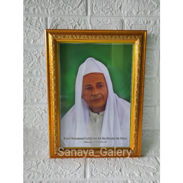 bingkai foto habib luthfi murah-pajangan dinding