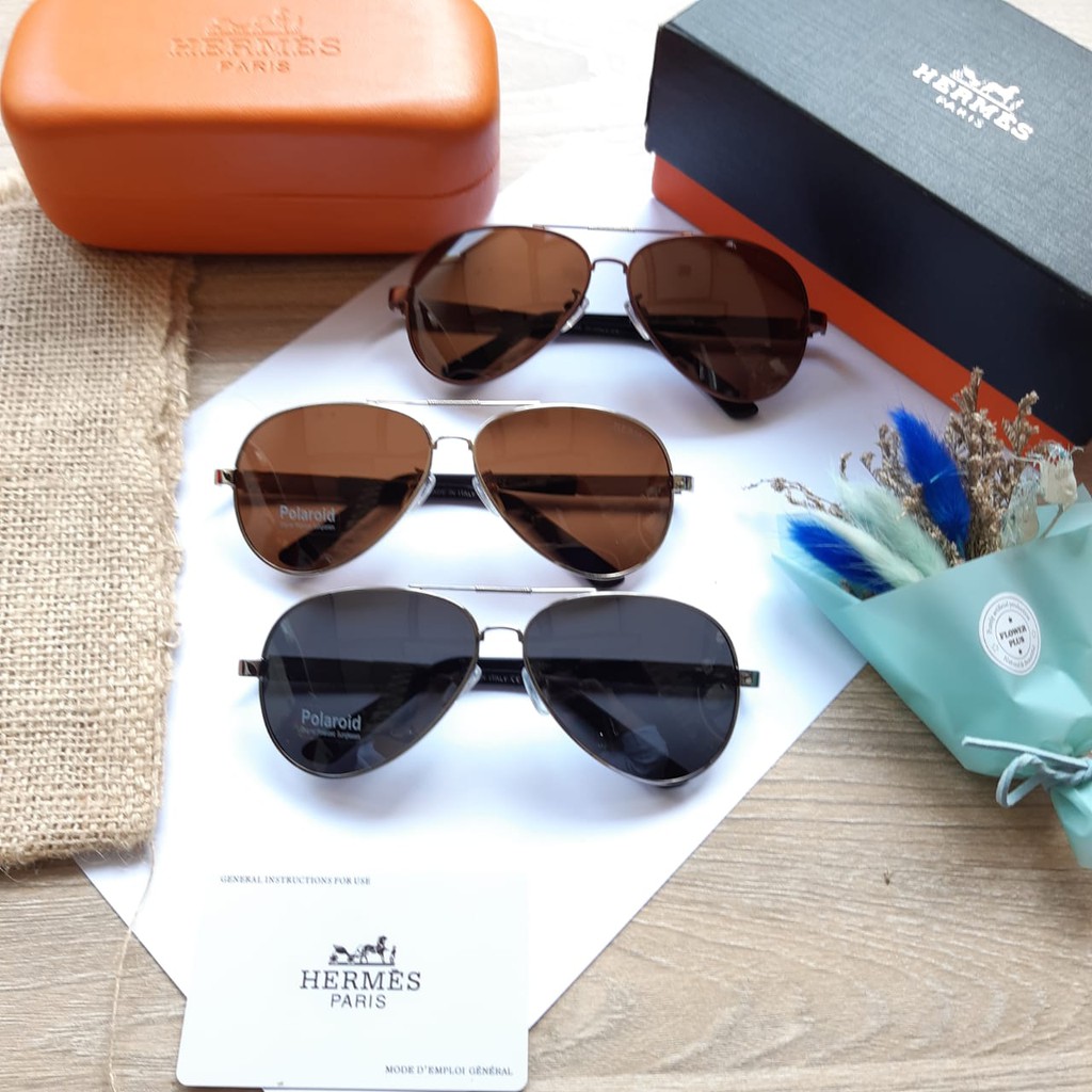 Kacamata Pria Wanita Hermeess 9013 Fullset