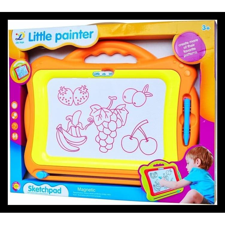

Mainan Anak Papan Tulis Magnet Drawing Magnetic Board Little Painter Terbaik