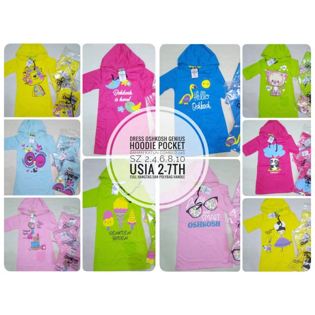 Dres hoodie anak