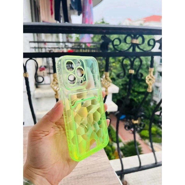 CASE TRANSPARAN MOTIF SLOT CARD IPHONE 13 PRO MAX / 12 PROMAX / IPHONE X / XS / XSMAX / XR