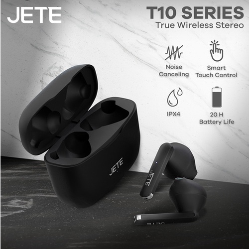 TWS Earbuds Headset Bluetooth JETE T10 - Bluetooth 5.1 - Garansi 2 th