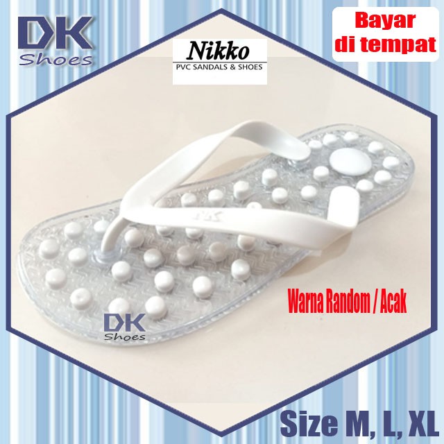 Nikko Kesehatan M-XL / Sandal Jepit Kesehatan Tematik / Sandal Kesehatan / Sandal Wudhu