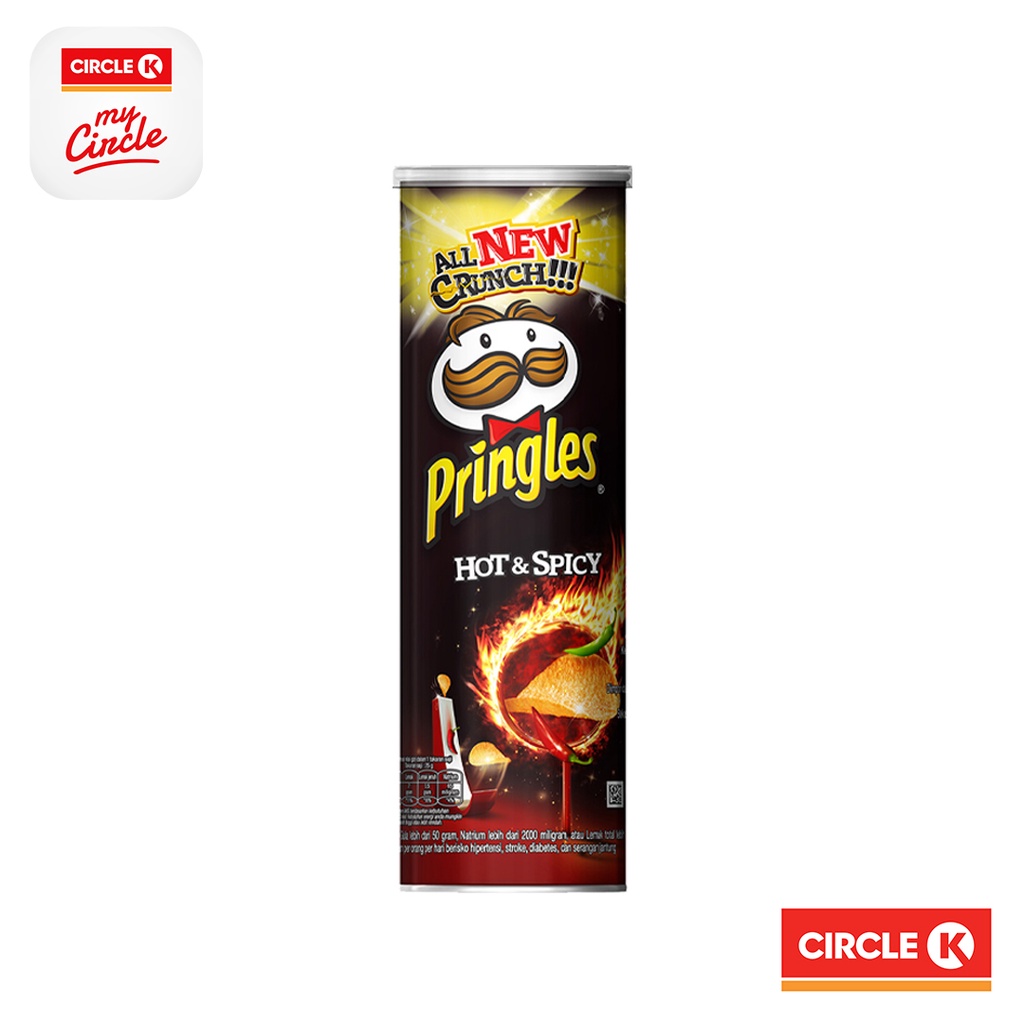 

PRINGLES HOT & SPICY 107GR