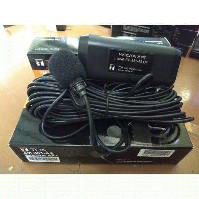 mic clip on Toa ZM-361 AS Q7.original Toa.mic imam