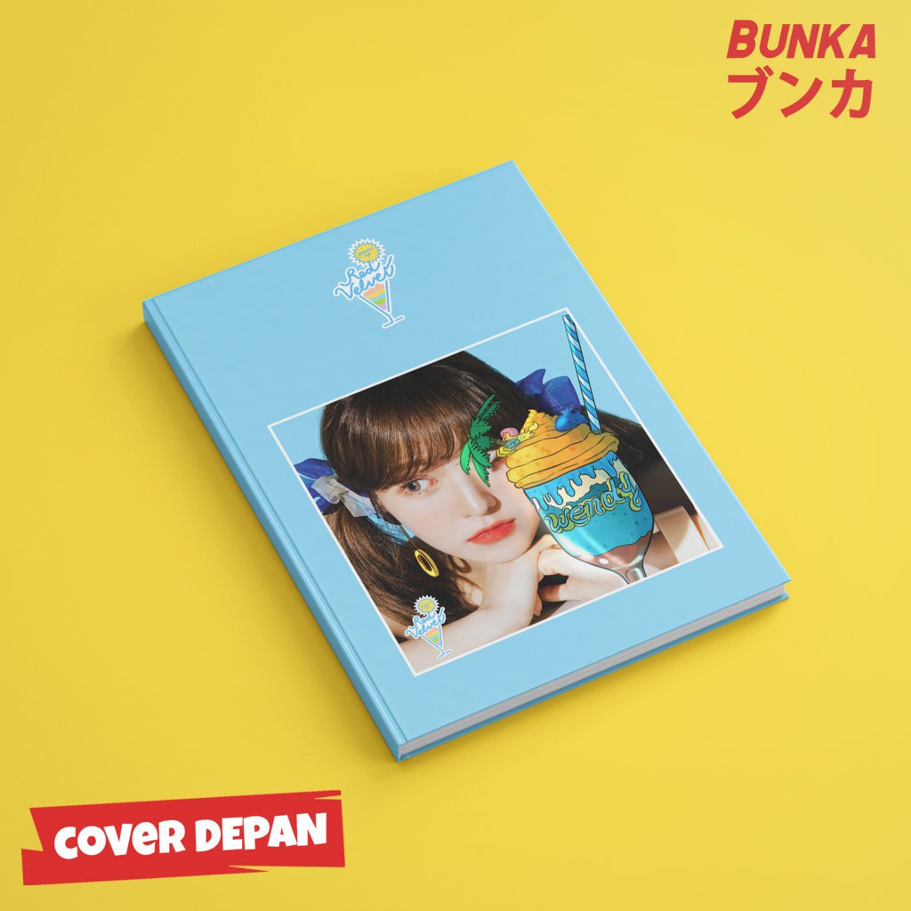 

Notebook K POP Red Velvet Wendy Korean Hardcover A5 Buku Tulis Catatan Note Agenda Planner Jurnal
