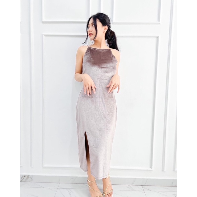 Popular21 Velvet Dress