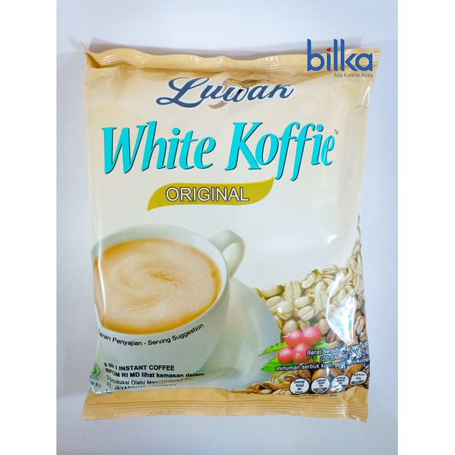 

LUWAK WHITE KOFFIE Original 20'S 400g