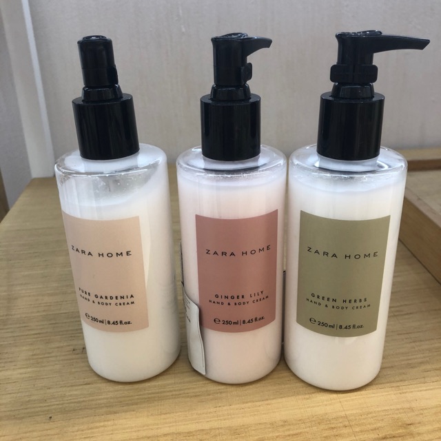 Zara home / zara hand & body cream / lotion