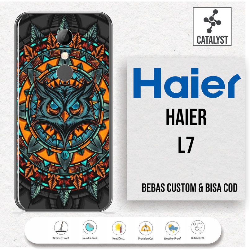 (Buy 1 Get 2) Garskin Skin HAIER L7 - KODE -DLFH Bisa Custom - Sticker Case