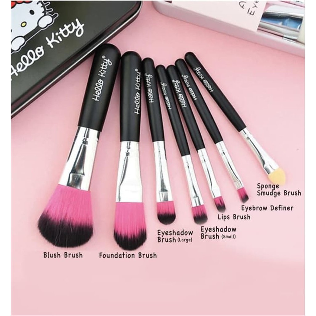 HELLO KITTY MINI BRUSH KIT