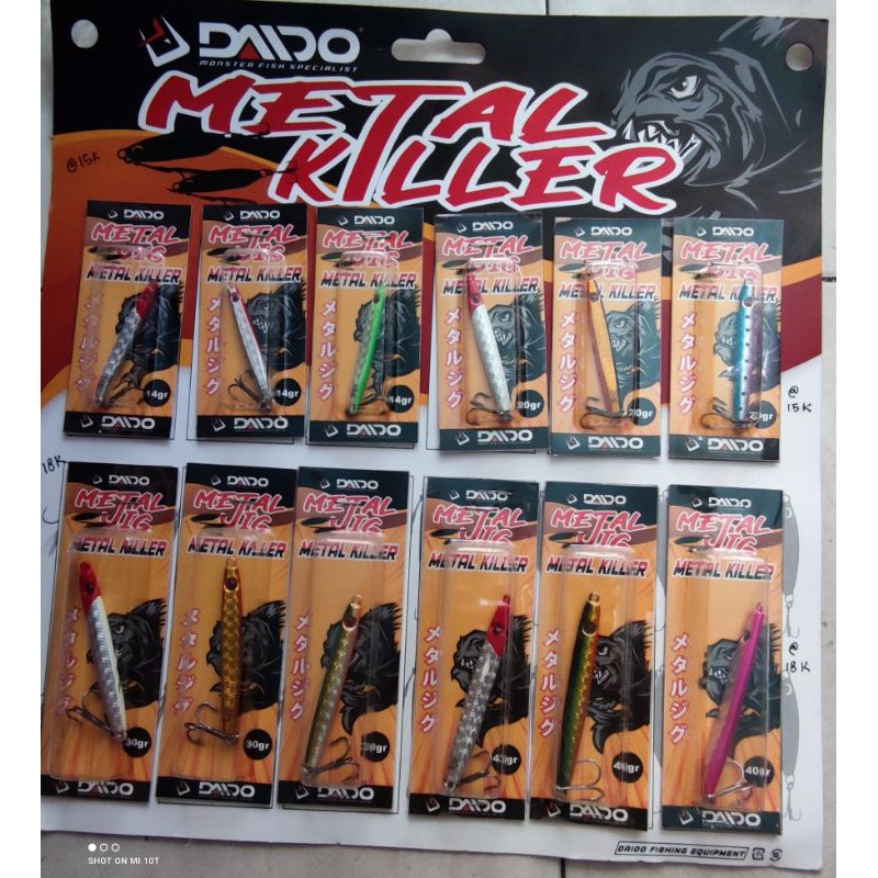 Daido Metal Killer 1 lembar