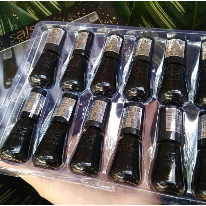 Kutek Salsa Warna Hitam/Cat Kuku Salsa