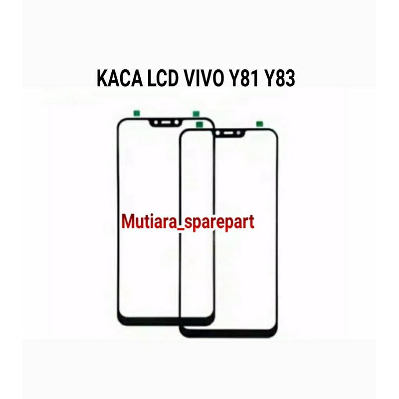 KACA DEPAN LCD KACA TOUCHSCREEN VIVO Y81 Y83