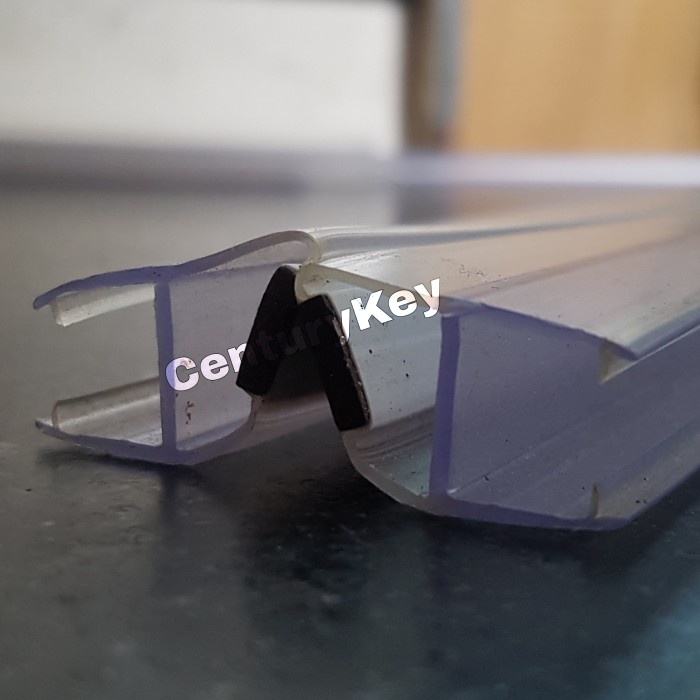 DS Clip Seal Magnet Pintu Sliding Kaca Klip Seal Magnetic Shower