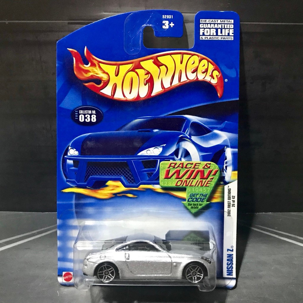 Hot Wheels Nissan Z 2002 First Editions Silver Metallic