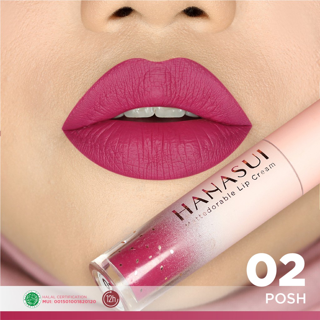 Hanasui Mattedorable Lip Cream 02 Posh