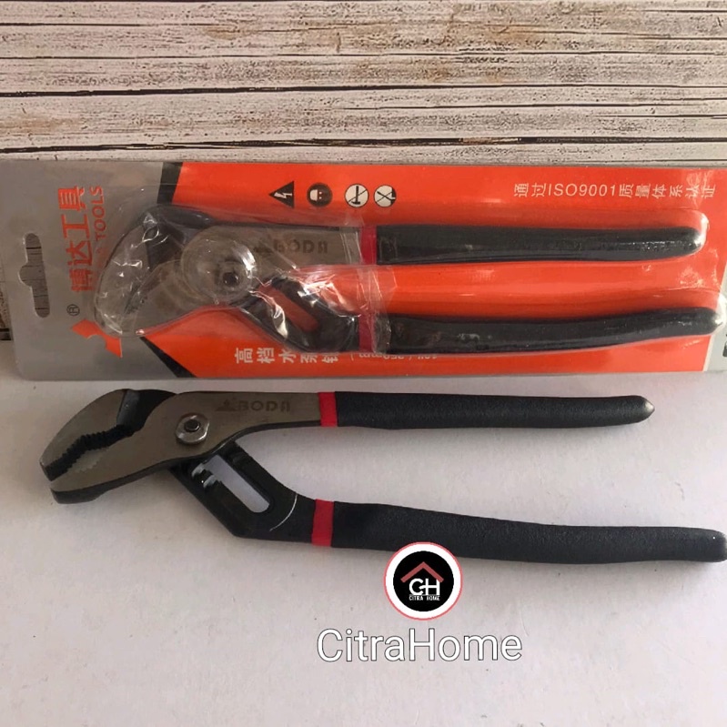 Tang Burung Water Pump 10”(25cm) Cr-V Boda 78302