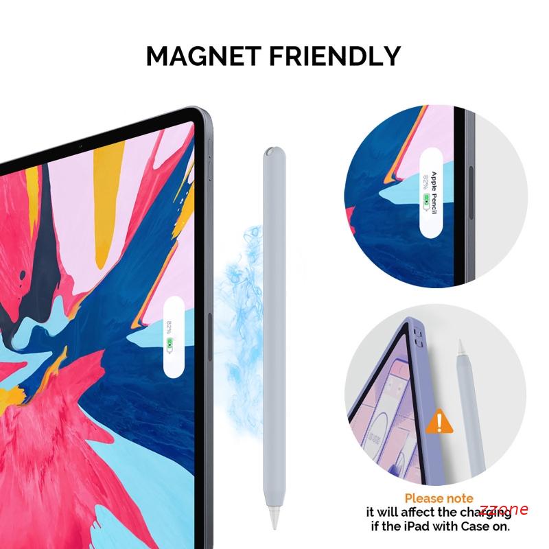 Zzz Casing Pelindung Apple Pencil 2 360 Derajat Ultra Tipis° Case Pelindung Jatuh