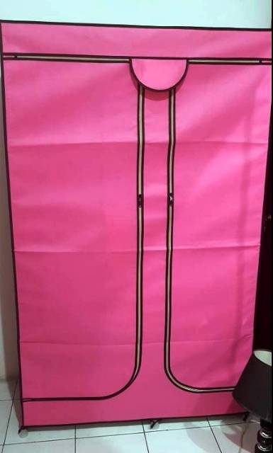 RB Lemari Gantung 2 Sisi Gamis Baju Dress Portable Hanger Gantungan Pakaian Jas Kemeja