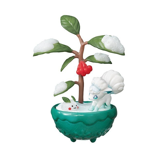 Pokemon SPLIT Alolan Vulpix Alola Pocket Bonsai Re-Ment Figure