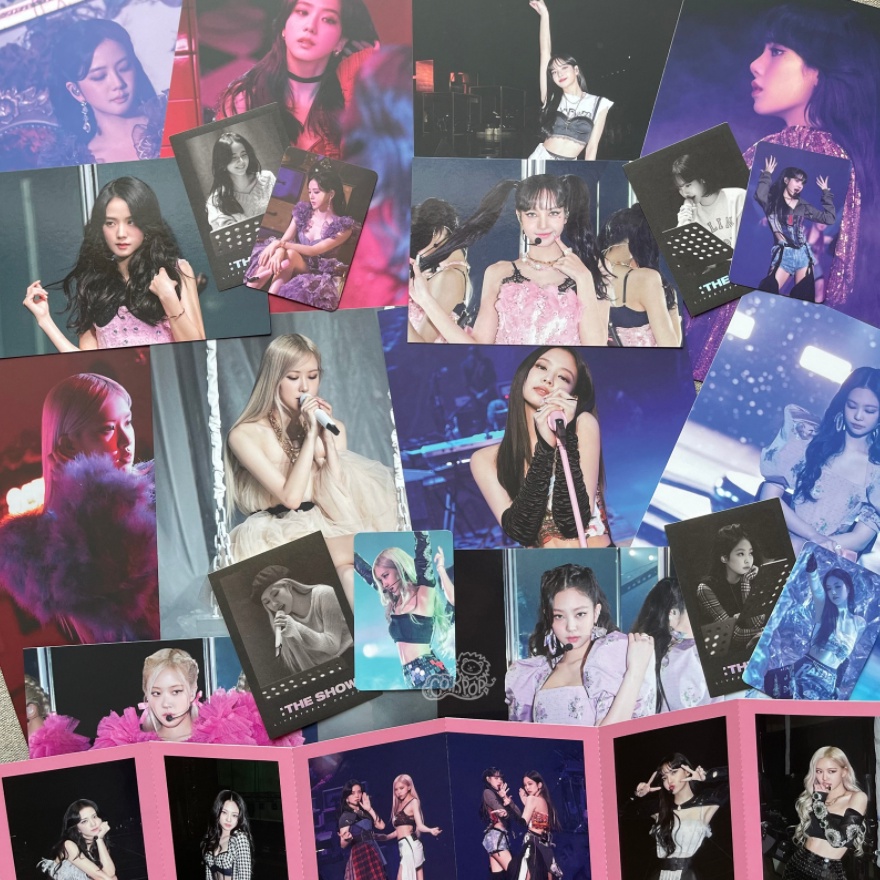 [READY SHARING] BLACKPINK THE SHOW DVD, PHOTOCARD